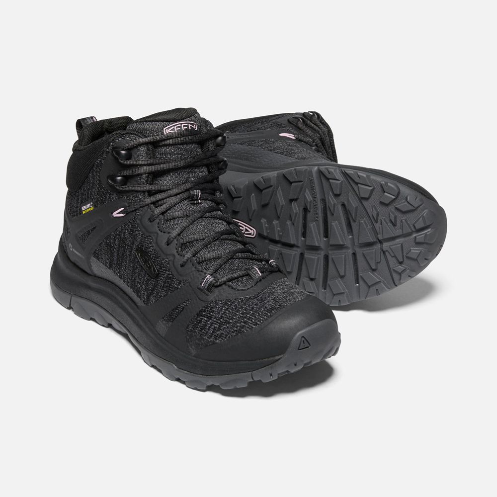 Bottes de Randonnée Keen Femme Noir | Terradora Ii Waterproof | VPSFC-9430